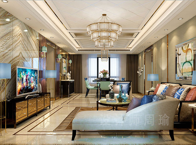 抠美女小骚屄视频世纪江尚三室两厅168平装修设计效果欣赏
